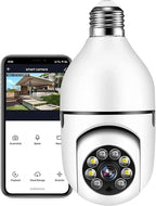 Cámara de Seguridad Wifi tipo bombilla 360º HD